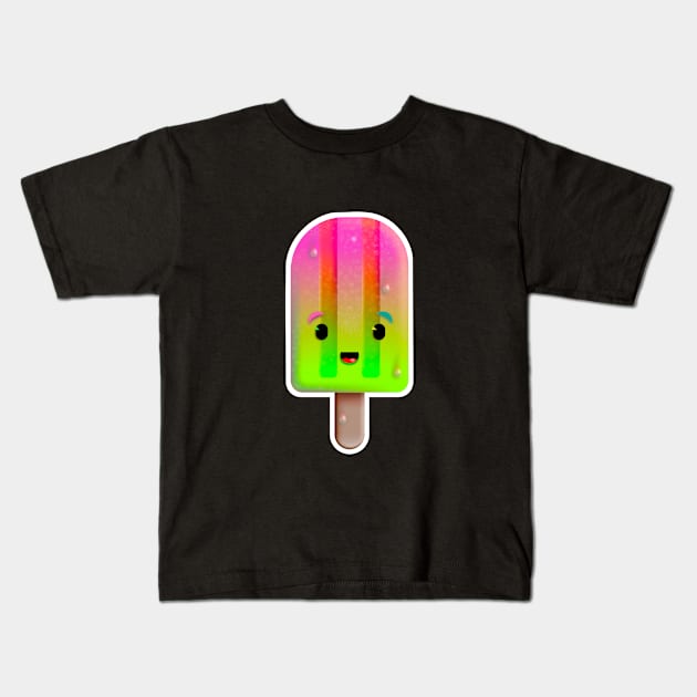 popsicle Kids T-Shirt by SuaveOne